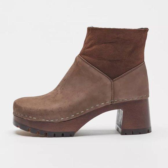 Swedish Hasbeens Heeled Slip-On Boot - Picture 3 of 4